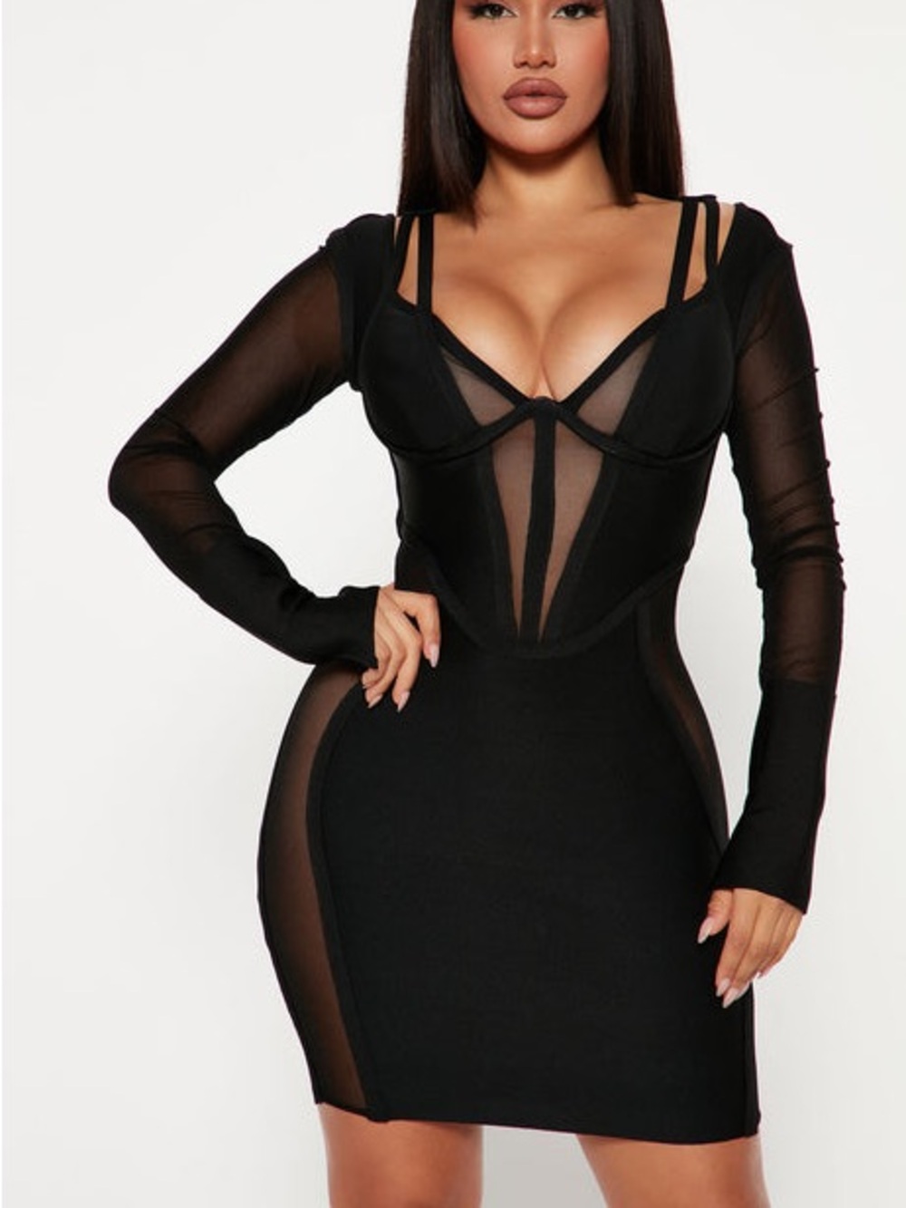 Tequila Nights Bandage Mini Dress